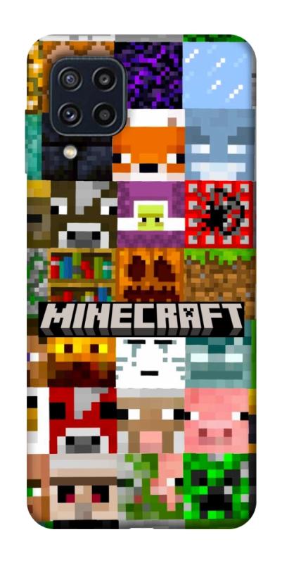 Чехол itsPrint Minecraft collage для Samsung Galaxy M32, игры, купить оптом с доставкой