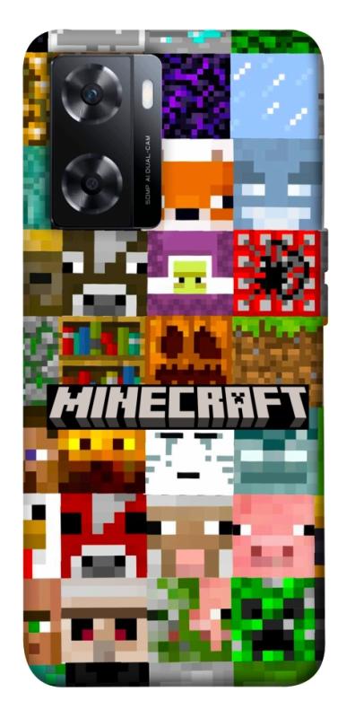Чехол itsPrint Minecraft collage для OnePlus Nord N20 SE, игры, купить оптом с доставкой