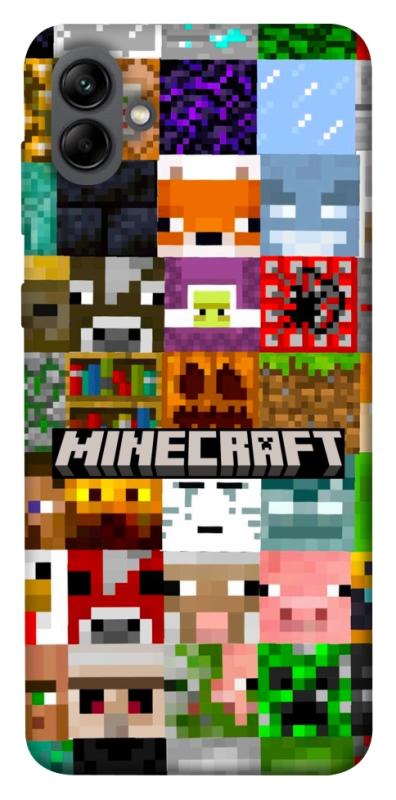 Чохол itsPrint Minecraft collage для Samsung Galaxy A04, ігри, купити оптом з доставкою