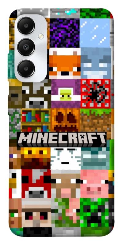 Чехол itsPrint Minecraft collage для Samsung Galaxy A05s, игры, купить оптом с доставкой