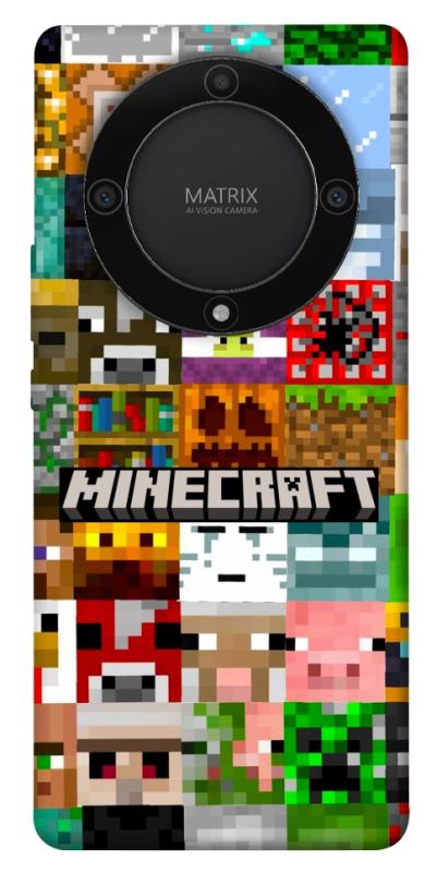 Чехол itsPrint Minecraft collage для Huawei Magic5 Lite, игры, купить оптом с доставкой