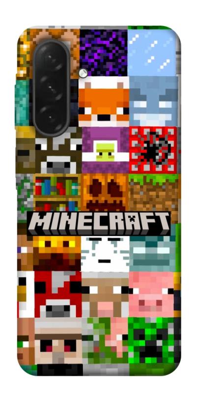 Чехол itsPrint Minecraft collage для Samsung Galaxy A26 5G, игры, купить оптом с доставкой