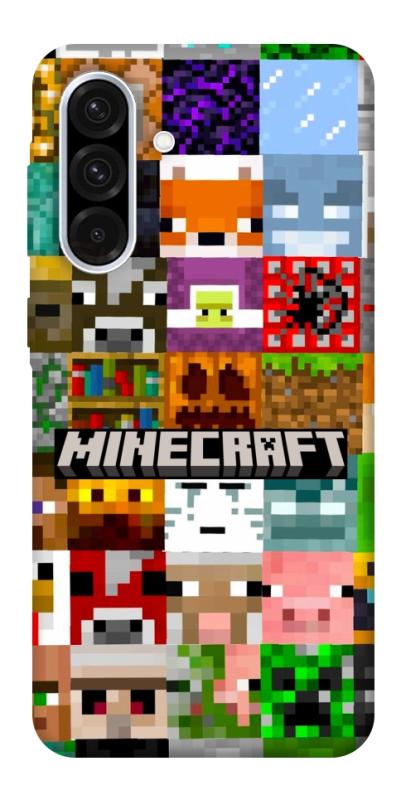 Чехол itsPrint Minecraft collage для Samsung Galaxy A56 5G, игры, купить оптом с доставкой