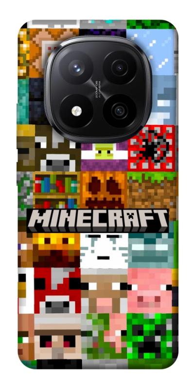 Чехол itsPrint Minecraft collage для Xiaomi Redmi Note 14 Pro+ 5G, игры, купить оптом с доставкой