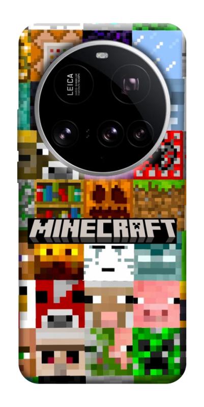 Чехол itsPrint Minecraft collage для Xiaomi 15 Ultra, игры, купить оптом с доставкой