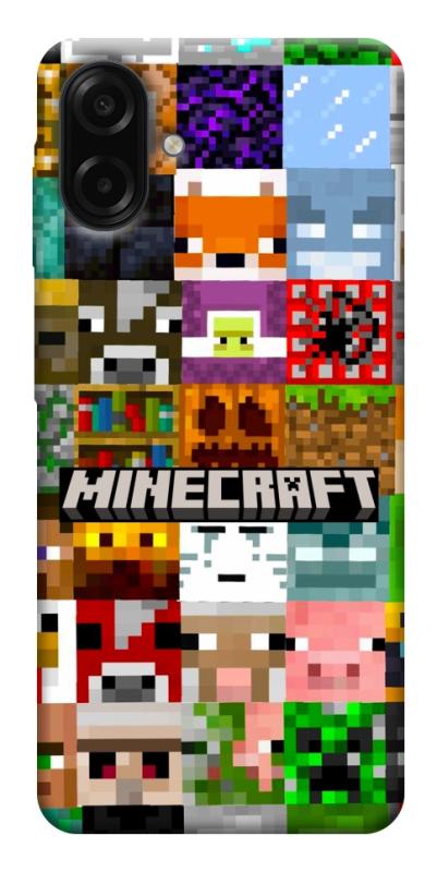 Чехол itsPrint Minecraft collage для Samsung Galaxy A07, игры, купить оптом с доставкой