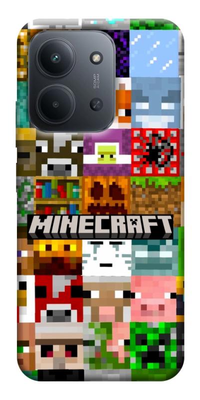 Чехол itsPrint Minecraft collage для Xiaomi Redmi 15C (EU), игры, купить оптом с доставкой