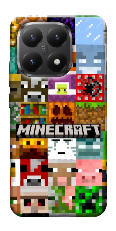 Чехол itsPrint Minecraft collage для Xiaomi 15T, игры, купить оптом с доставкой