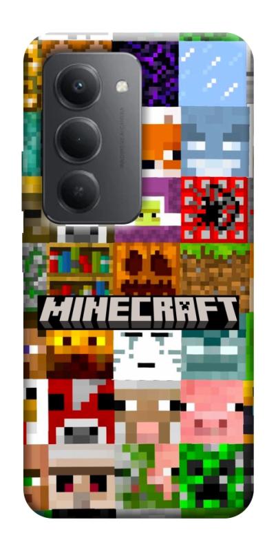 Чехол itsPrint Minecraft collage для Xiaomi Redmi 15 (Global), игры, купить оптом с доставкой
