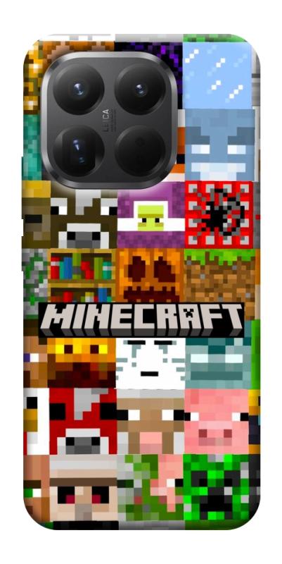 Чехол itsPrint Minecraft collage для Xiaomi 15T Pro, игры, купить оптом с доставкой