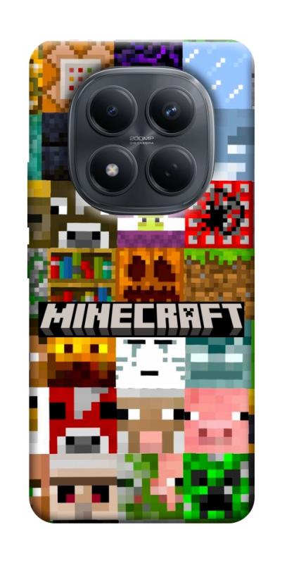 Чехол itsPrint Minecraft collage для Xiaomi Redmi Note 15 4G/5G (EU), игры, купить оптом с доставкой