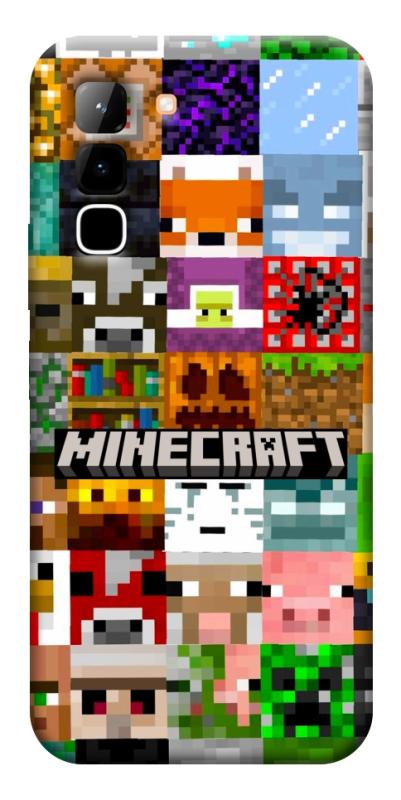 Чехол itsPrint Minecraft collage для Infinix Hot 70, игры, купить оптом с доставкой