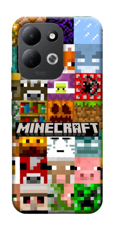 Чохол itsPrint Minecraft collage для Xiaomi Redmi 17, ігри, купити оптом з доставкою
