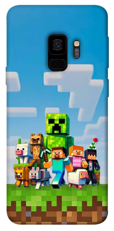 Чохол itsPrint Block Adventure для Samsung Galaxy S9, ігри, купити оптом з доставкою