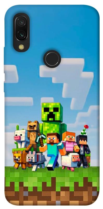 Чехол itsPrint Block Adventure для Xiaomi Redmi 7, игры, купить оптом с доставкой