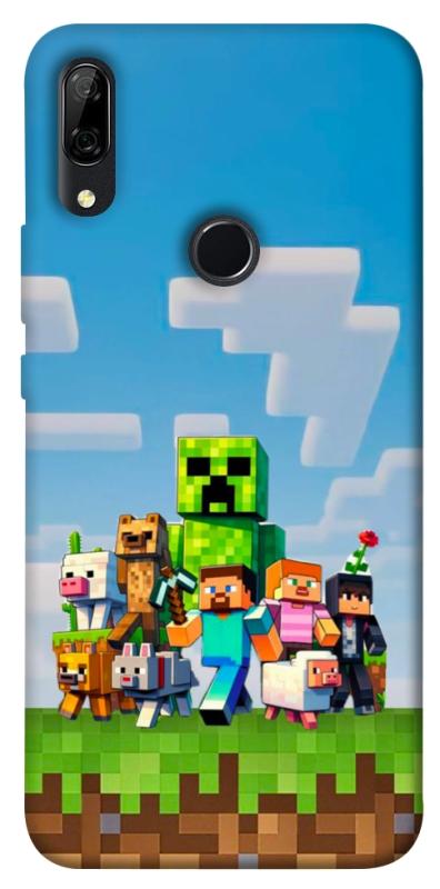 Чехол itsPrint Block Adventure для Huawei P Smart Z, игры, купить оптом с доставкой