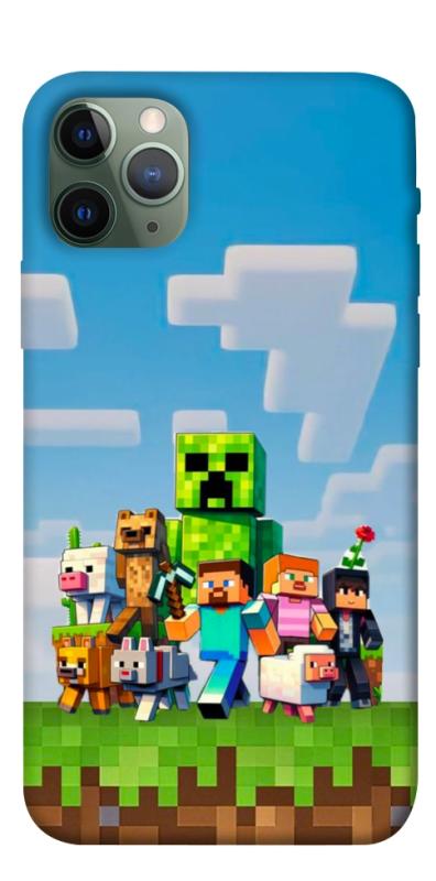 Чехол itsPrint Block Adventure для Apple iPhone 11 Pro (5.8"), игры, купить оптом с доставкой