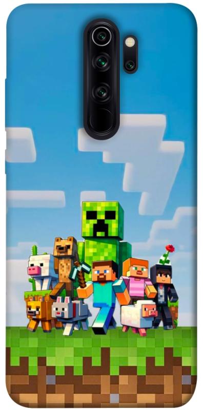 Чехол itsPrint Block Adventure для Xiaomi Redmi Note 8 Pro, игры, купить оптом с доставкой