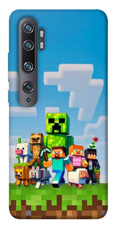Чехол itsPrint Block Adventure для Xiaomi Mi Note 10 / Note 10 Pro / Mi CC9 Pro, игры, купить оптом с доставкой