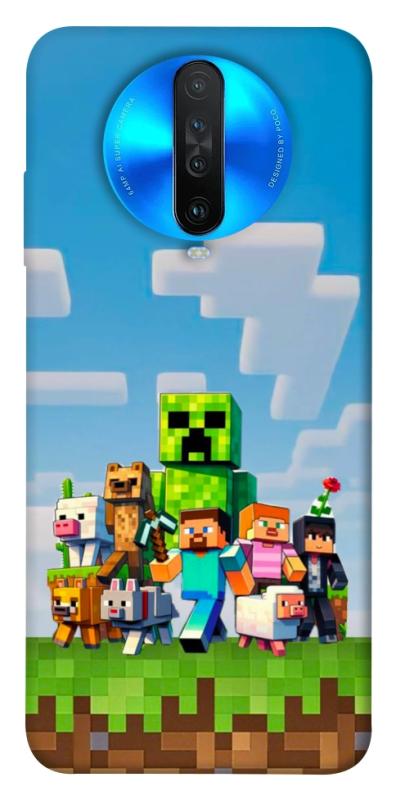 Чехол itsPrint Block Adventure для Xiaomi Redmi K30, игры, купить оптом с доставкой