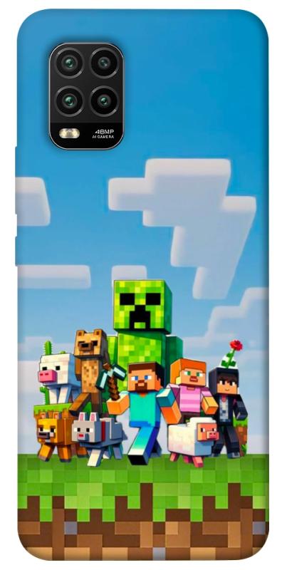 Чехол itsPrint Block Adventure для Xiaomi Mi 10 Lite, игры, купить оптом с доставкой