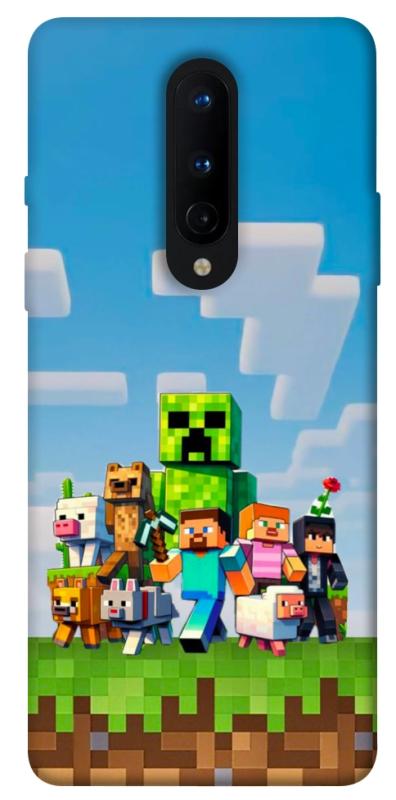 Чохол itsPrint Block Adventure для OnePlus 8, ігри, купити оптом з доставкою