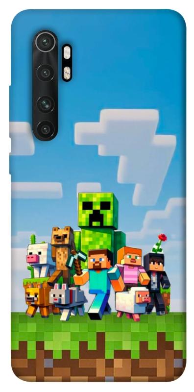 Чехол itsPrint Block Adventure для Xiaomi Mi Note 10 Lite, игры, купить оптом с доставкой