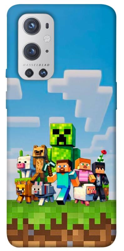 Чехол itsPrint Block Adventure для OnePlus 9 Pro, игры, купить оптом с доставкой