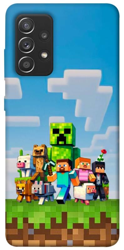 Чехол itsPrint Block Adventure для Samsung Galaxy A52 4G / A52 5G, игры, купить оптом с доставкой