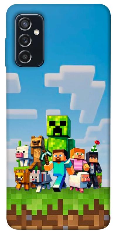Чохол itsPrint Block Adventure для Samsung Galaxy M52, ігри, купити оптом з доставкою