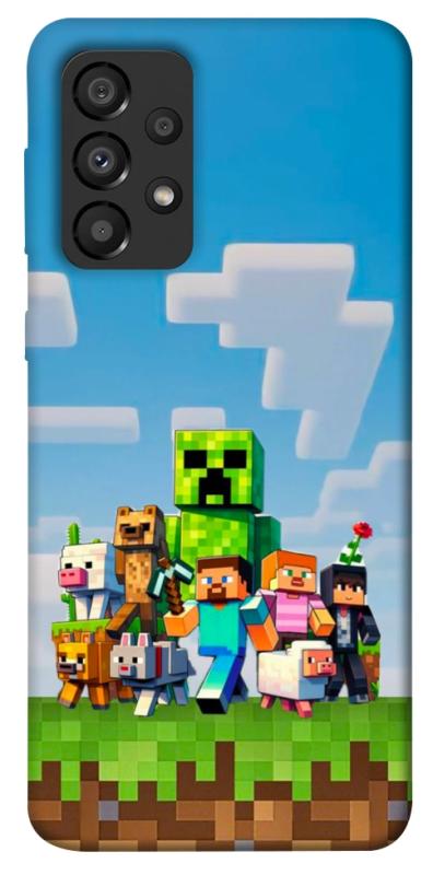 Чехол itsPrint Block Adventure для Samsung Galaxy A33 5G, игры, купить оптом с доставкой