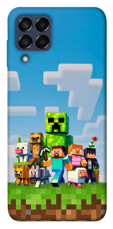 Чехол itsPrint Block Adventure для Samsung Galaxy M33 5G, игры, купить оптом с доставкой