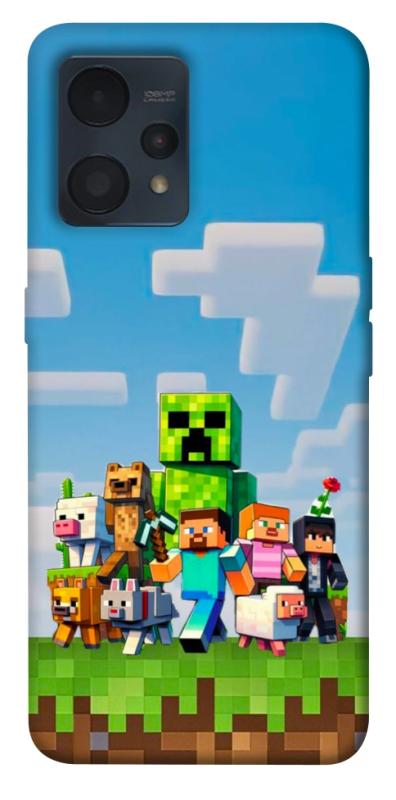 Чехол itsPrint Block Adventure для Realme 9 4G / 9 Pro+, игры, купить оптом с доставкой