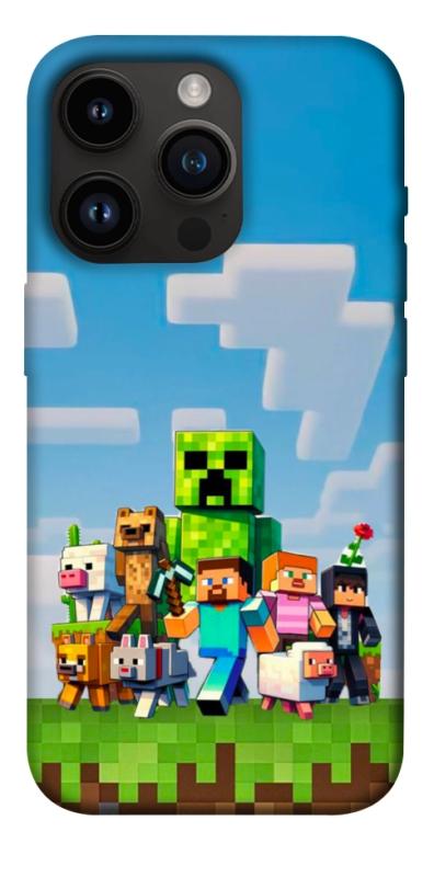 Чохол itsPrint Block Adventure для Apple iPhone 14 Pro (6.1"), ігри, купити оптом з доставкою