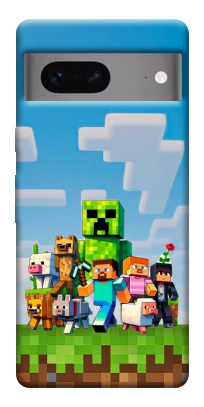Чохол itsPrint Block Adventure для Google Pixel 7, ігри, купити оптом з доставкою