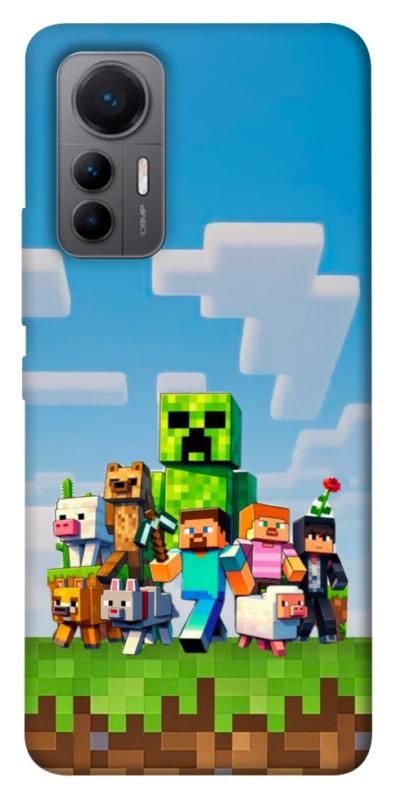 Чехол itsPrint Block Adventure для Xiaomi 12 Lite, игры, купить оптом с доставкой