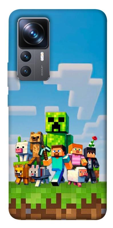 Чехол itsPrint Block Adventure для Xiaomi 12T / 12T Pro, игры, купить оптом с доставкой