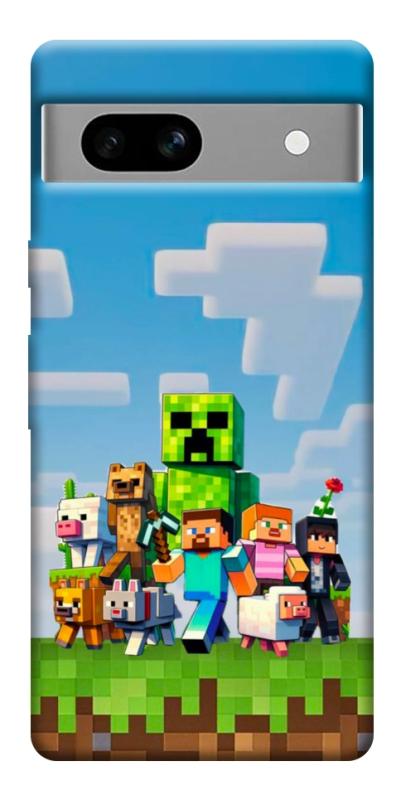 Чохол itsPrint Block Adventure для Google Pixel 7a, ігри, купити оптом з доставкою