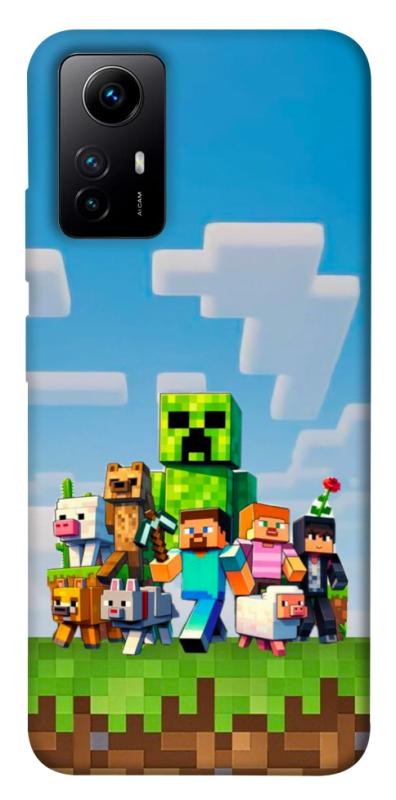 Чехол itsPrint Block Adventure для Xiaomi Redmi Note 12S, игры, купить оптом с доставкой