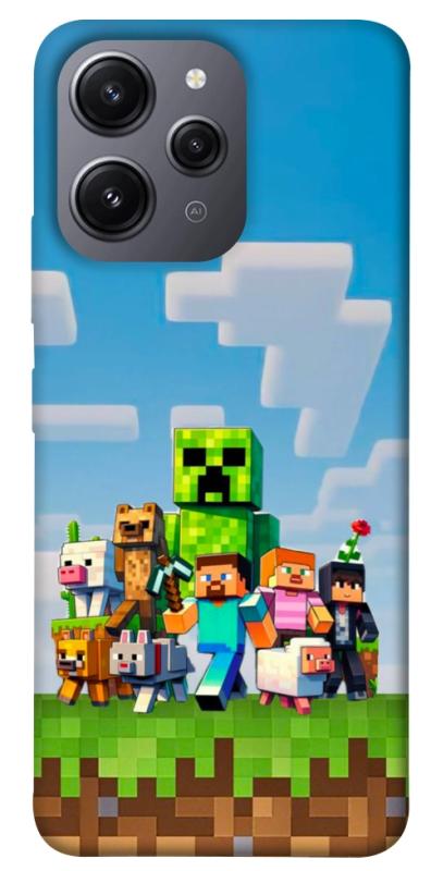 Чехол itsPrint Block Adventure для Xiaomi Redmi 12, игры, купить оптом с доставкой