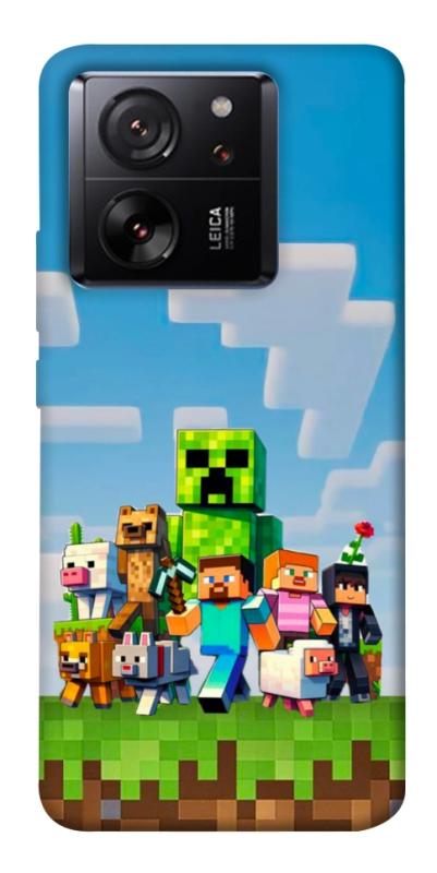 Чехол itsPrint Block Adventure для Xiaomi 13T, игры, купить оптом с доставкой