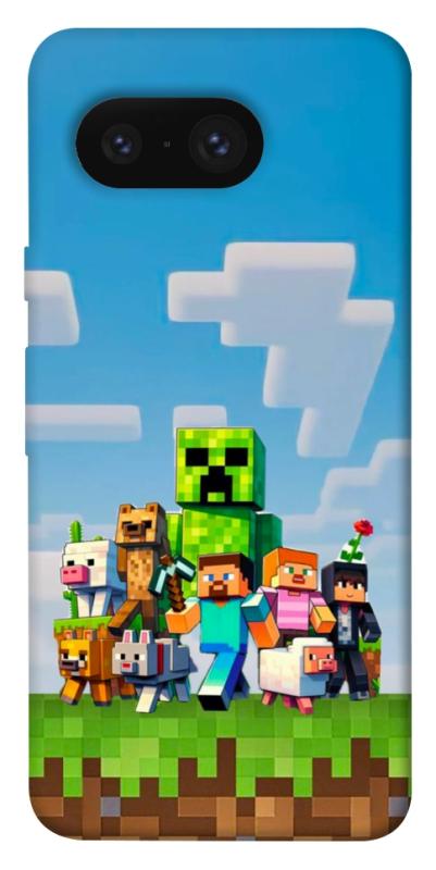 Чехол itsPrint Block Adventure для Google Pixel 8, игры, купить оптом с доставкой