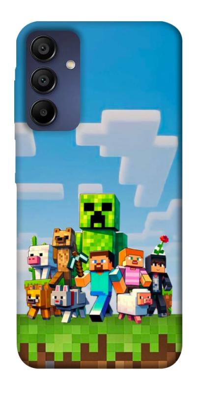Чехол itsPrint Block Adventure для Samsung Galaxy A15 4G/5G, игры, купить оптом с доставкой