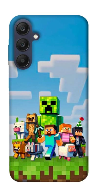Чехол itsPrint Block Adventure для Samsung Galaxy A25 5G, игры, купить оптом с доставкой