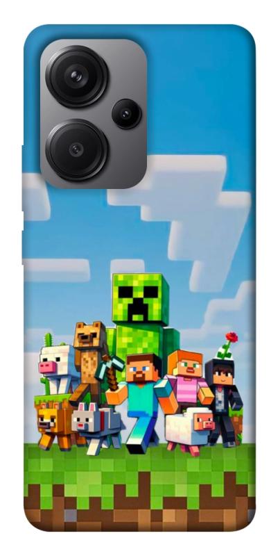 Чехол itsPrint Block Adventure для Xiaomi Redmi Note 13 Pro+, игры, купить оптом с доставкой