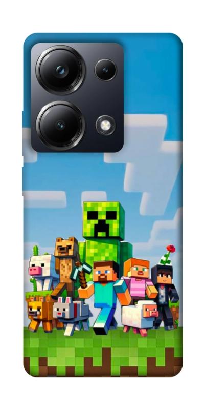 Чохол itsPrint Block Adventure для Xiaomi Redmi Note 13 Pro 4G, ігри, купити оптом з доставкою