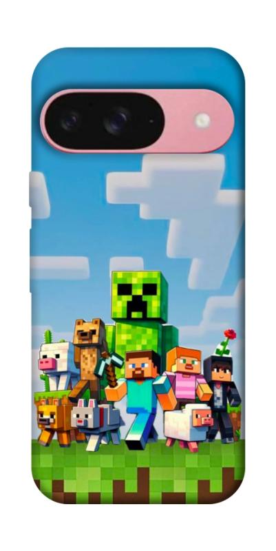 Чехол itsPrint Block Adventure для Google Pixel 9, игры, купить оптом с доставкой