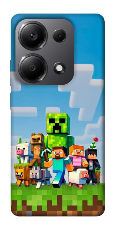 Чохол itsPrint Block Adventure для Xiaomi Poco X6, ігри, купити оптом з доставкою