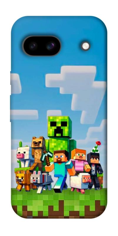 Чехол itsPrint Block Adventure для Google Pixel 8a, игры, купить оптом с доставкой