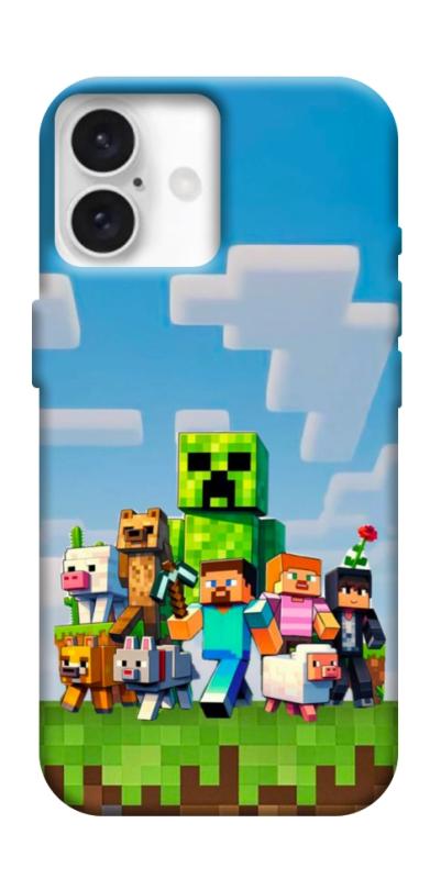 Чохол itsPrint Block Adventure для Apple iPhone 16 Plus (6.7"), ігри, купити оптом з доставкою